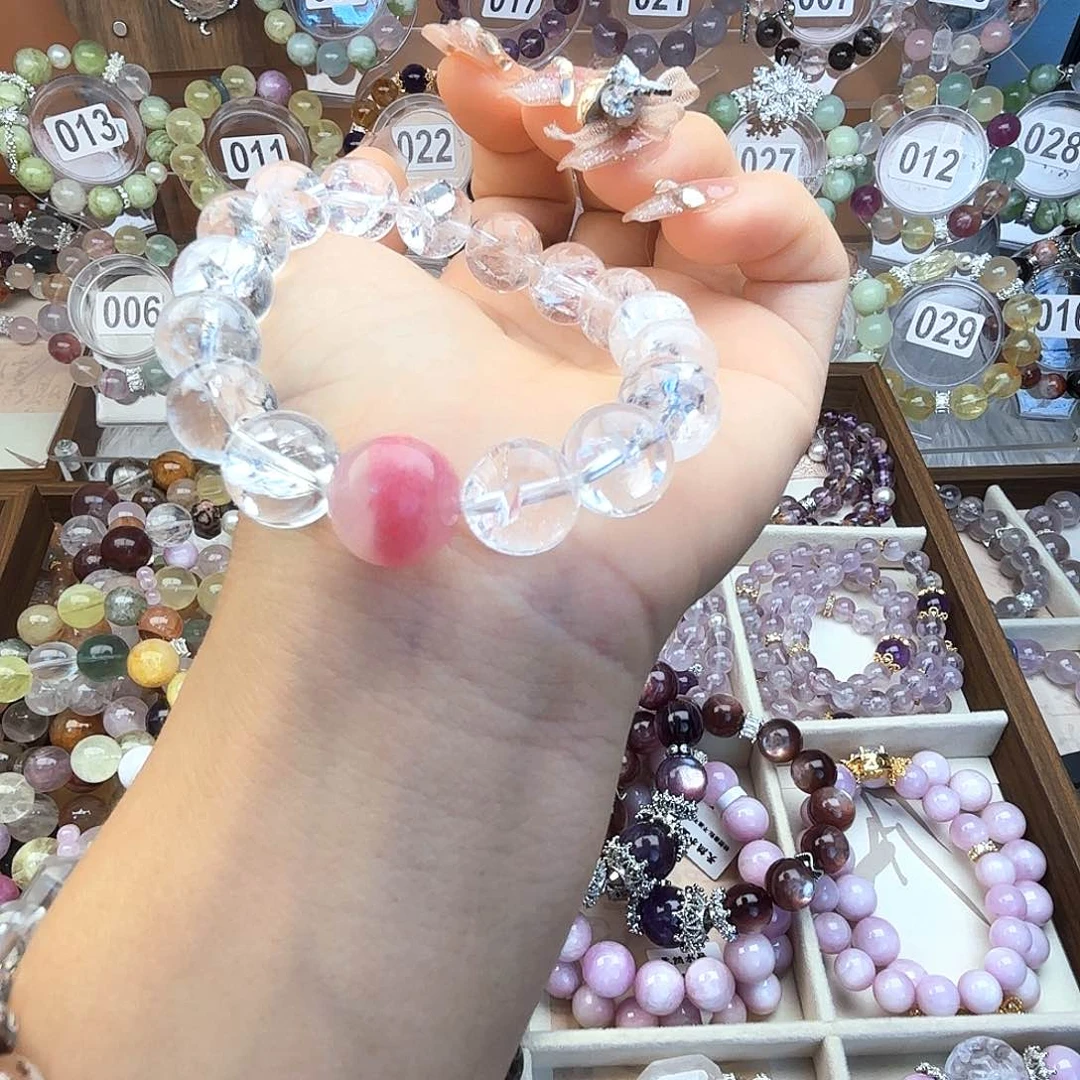 烟晶手链银S925镶嵌888888888888888