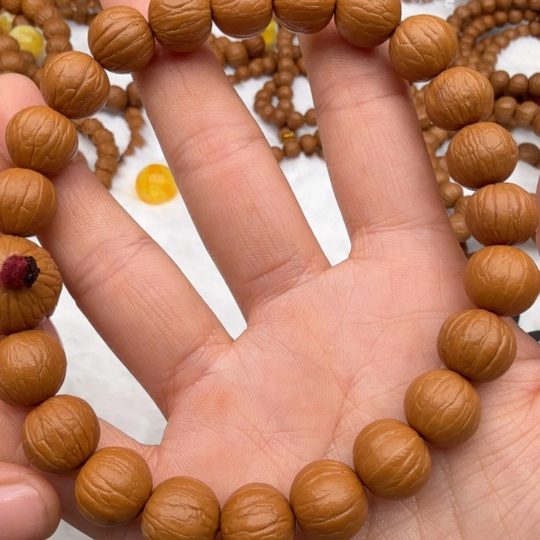 猴头核桃手串12+聚宝盆