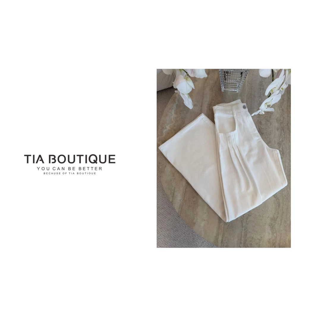 【25s爱心白牛】千金日常25s春夏新时髦爱心百搭萝卜白牛仔裤KZ0034