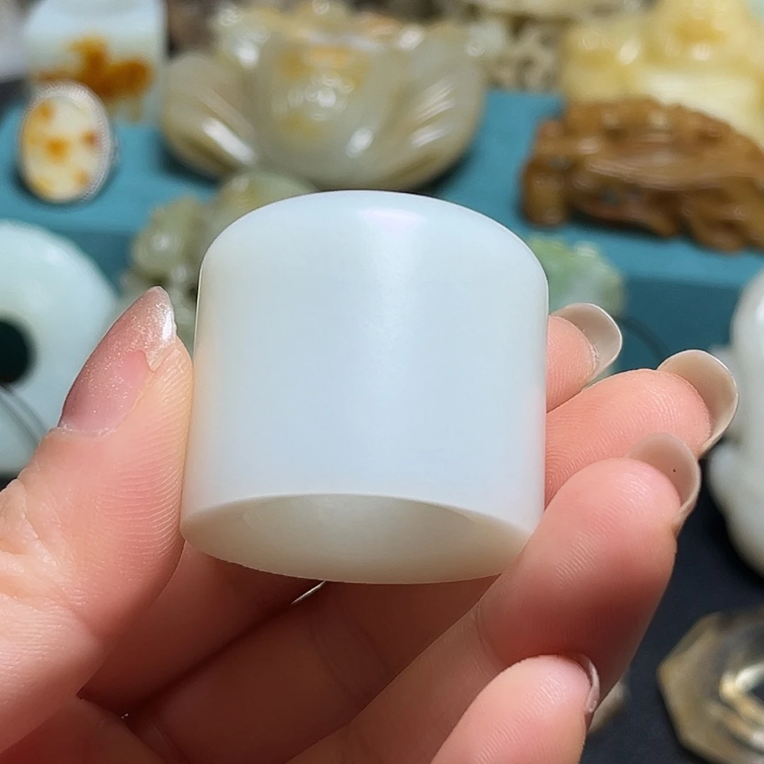 和田玉（糖玉）未镶嵌笔搁