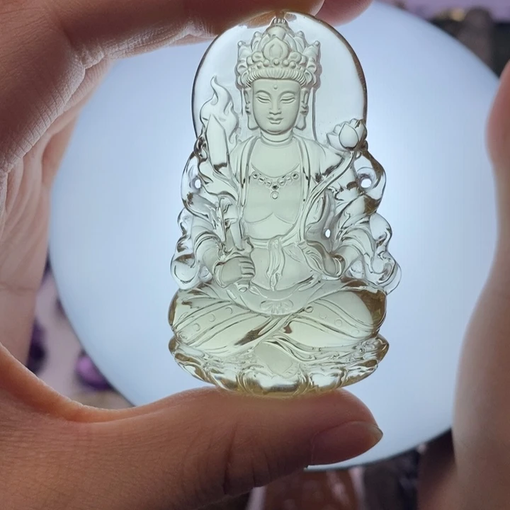 天***空未镶嵌颈饰水晶定制