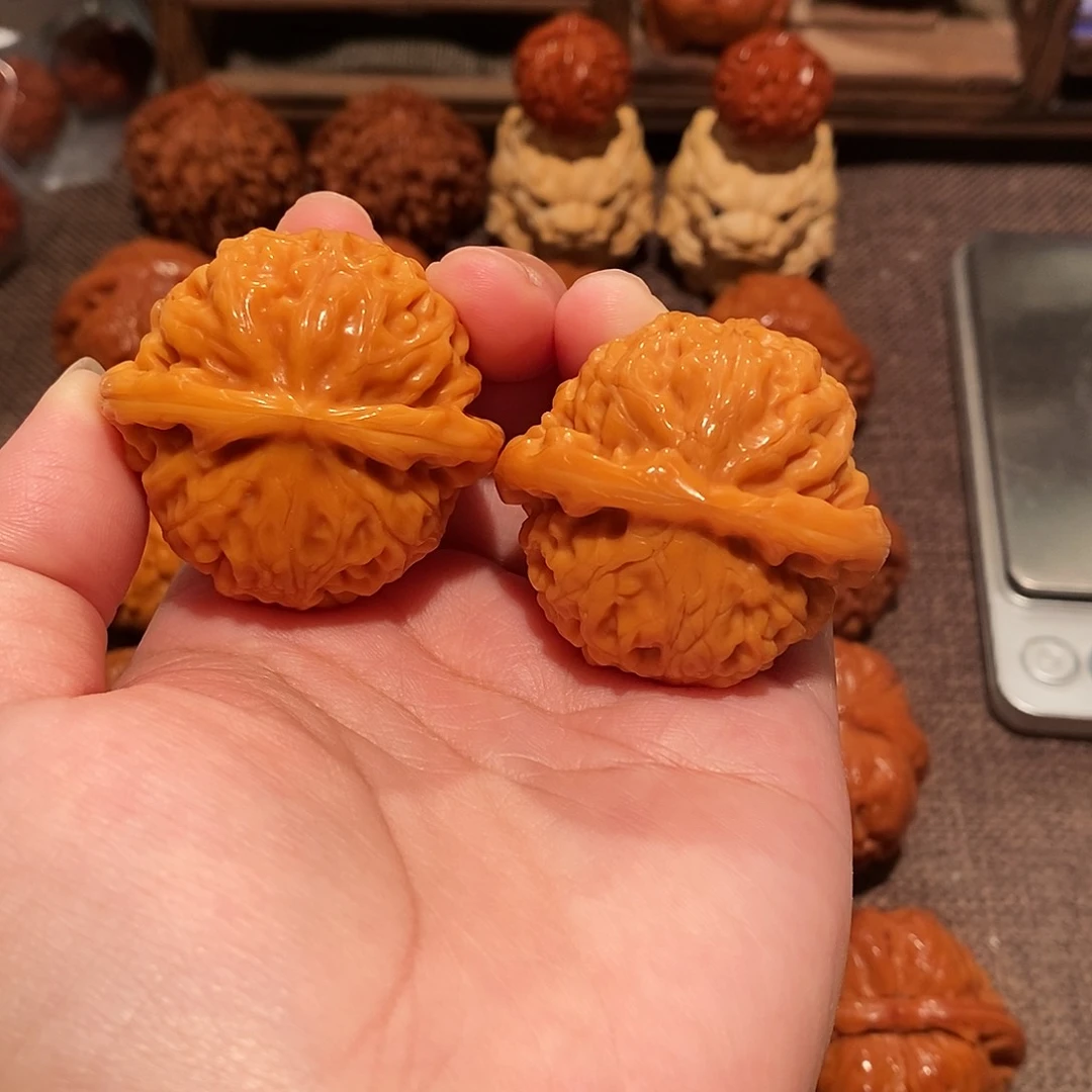 文玩核桃把件41宫灯1527