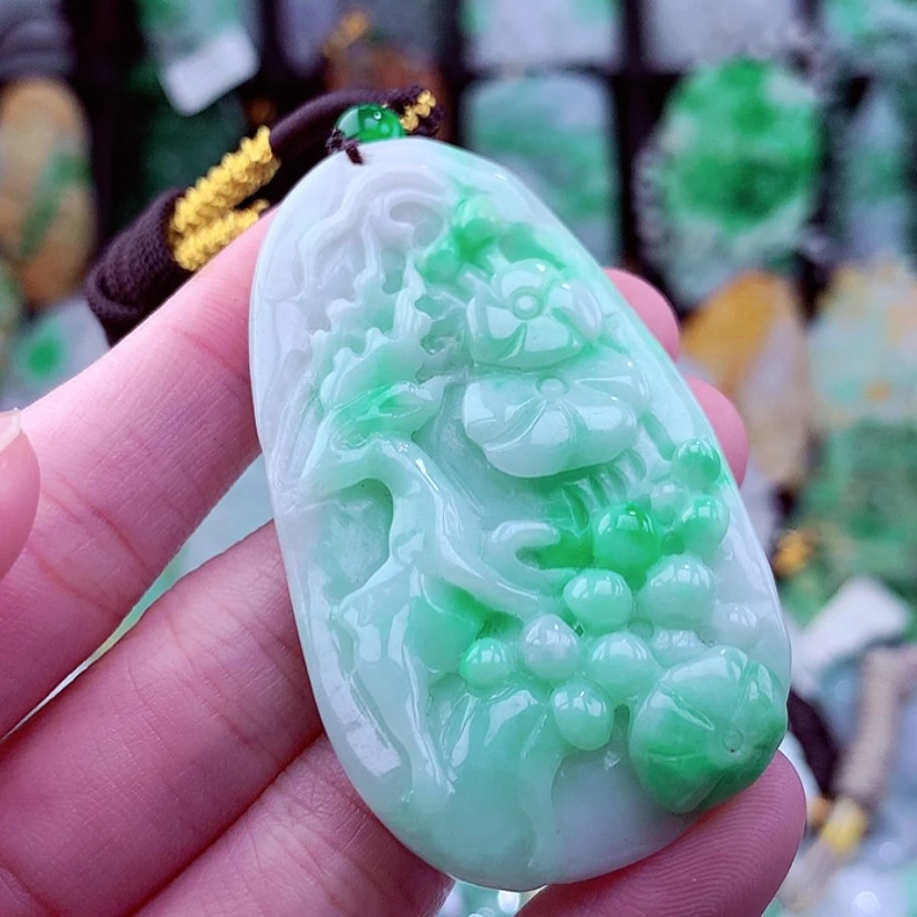 【闪购商品】翡翠颈饰未镶嵌天然