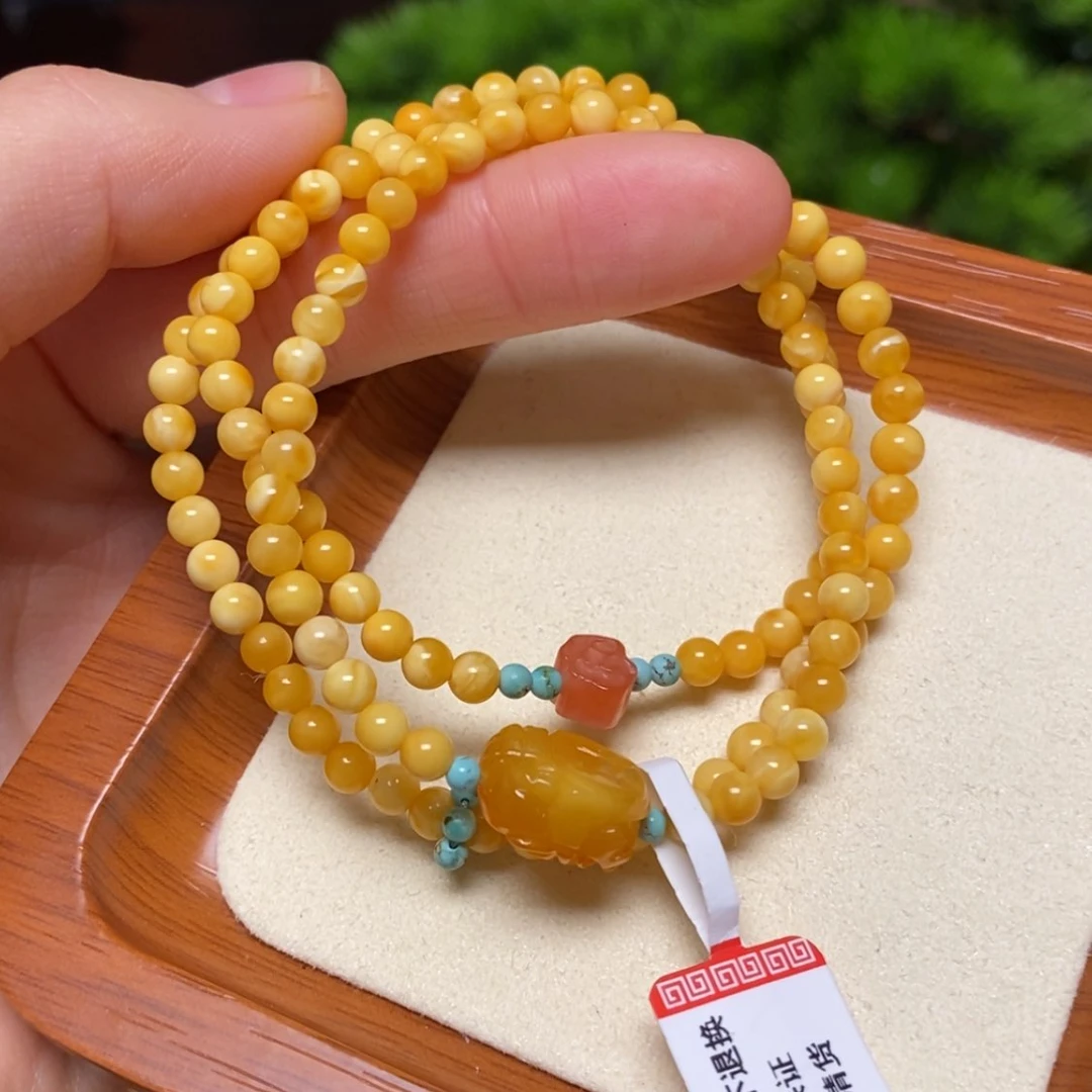 【闪购商品】手链蜜蜡未镶嵌手串