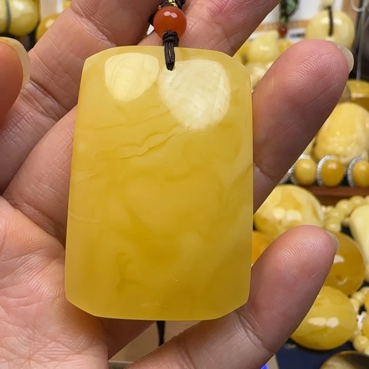 蜜蜡未镶嵌颈饰天然蜜蜡