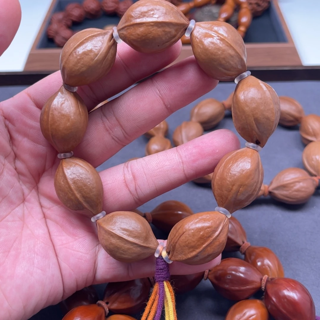 橄榄核手串/手链2.0x2.9 精挑原生态梅林铁盒