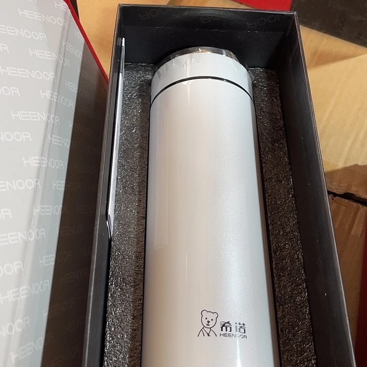 玻璃希诺保温杯1301款白色