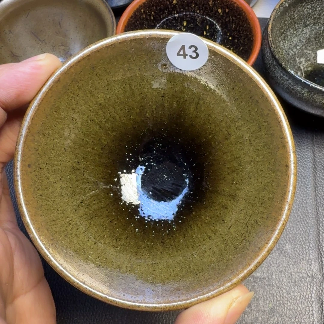 摆件古时茶器建窑建盏43