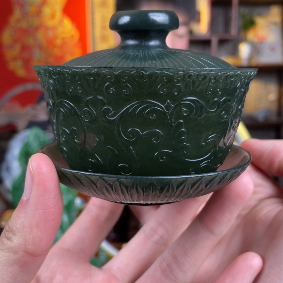 和田玉未镶嵌摆件