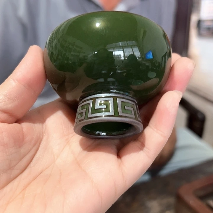 龙泉云间青瓷小米茶器