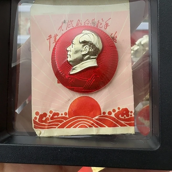 老***赵其他普通金属红色收藏纪念章