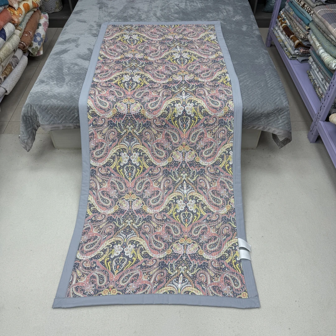 空灵花120*220cm原棉云纱棉床盖加厚沙发垫学生宿舍床垫飘窗垫