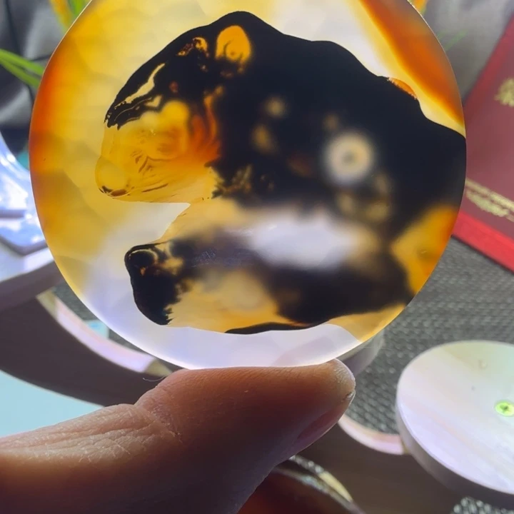 玛瑙/玉髓未镶嵌巴玉玛瑙象形