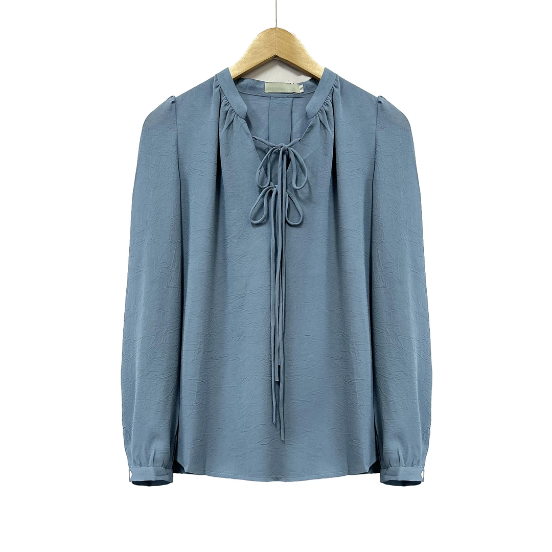 春夏新品！女士长袖时尚减龄小衫衫F722