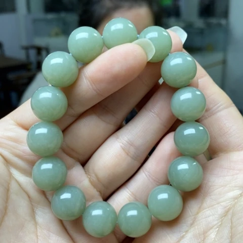 和田玉未镶嵌手链214