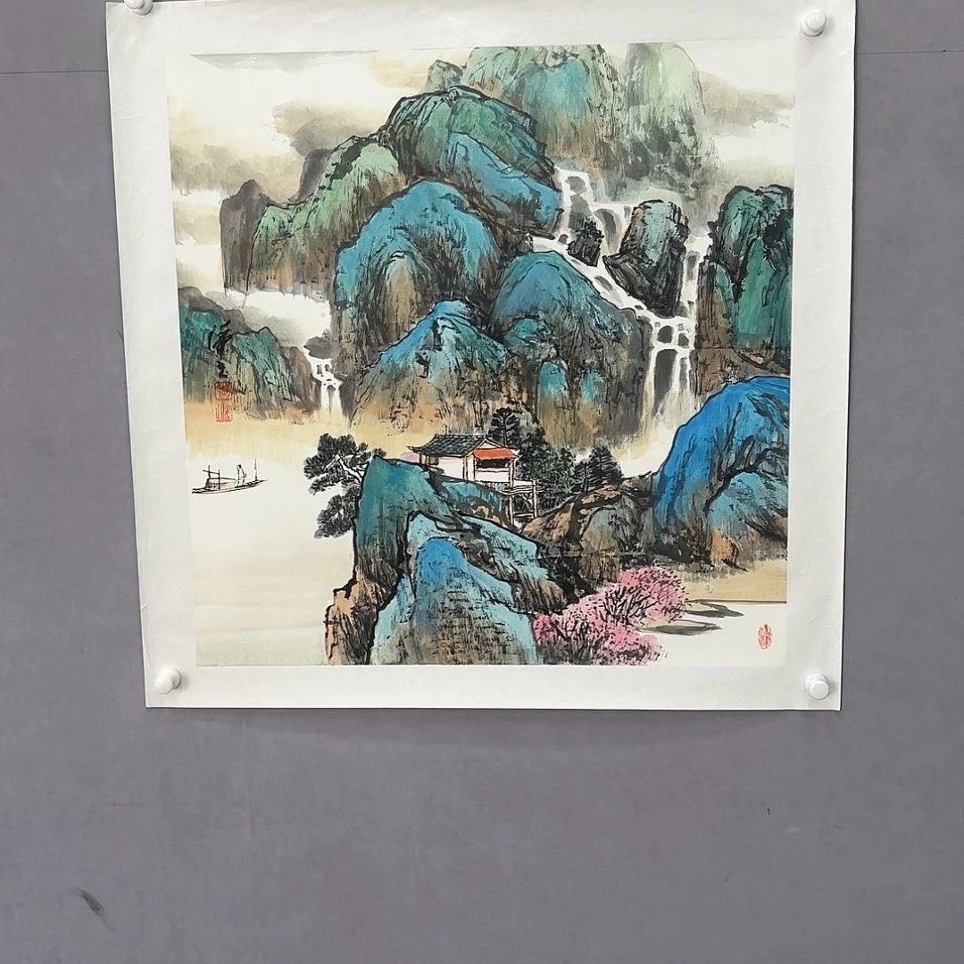国画亲笔手绘原创