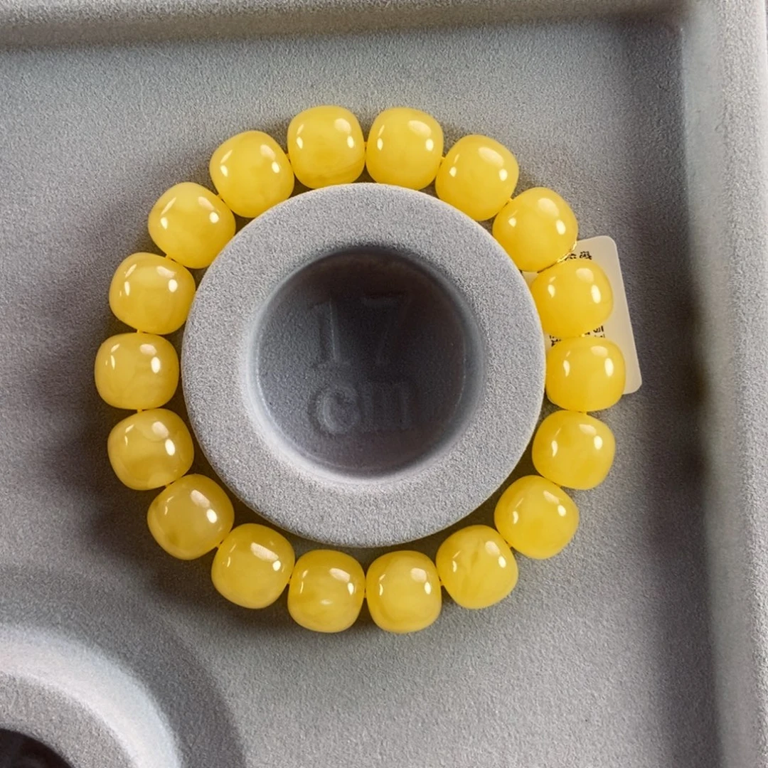 琥珀未镶嵌珠宝奇石12同料鸡油黄老型19.73