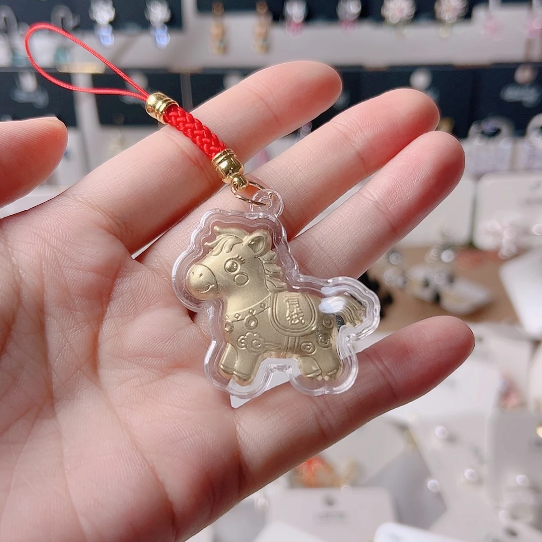 琉璃铁合金合金耳环的