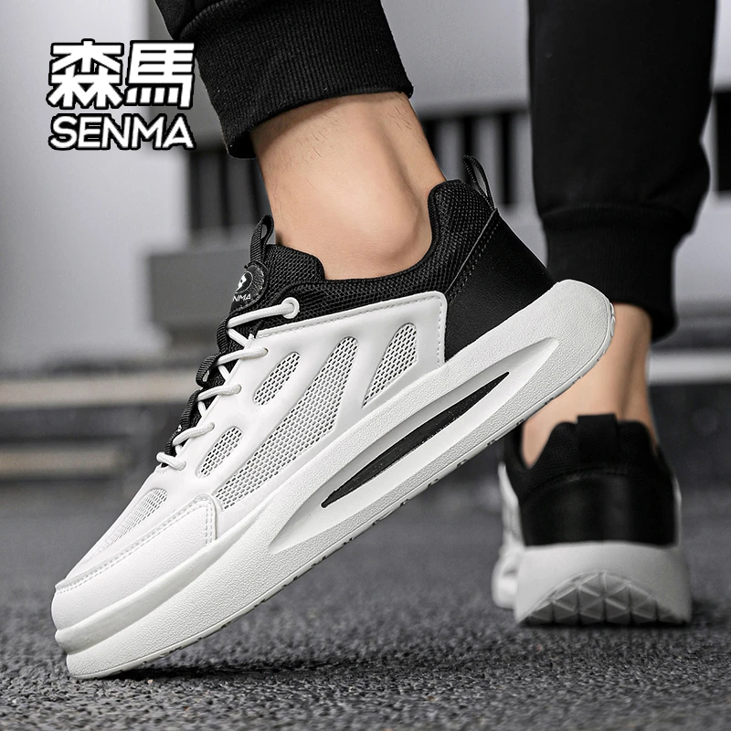 SENMA/森马男鞋冬季2025新款百搭爆款网鞋网面老爹运动休闲跑步鞋