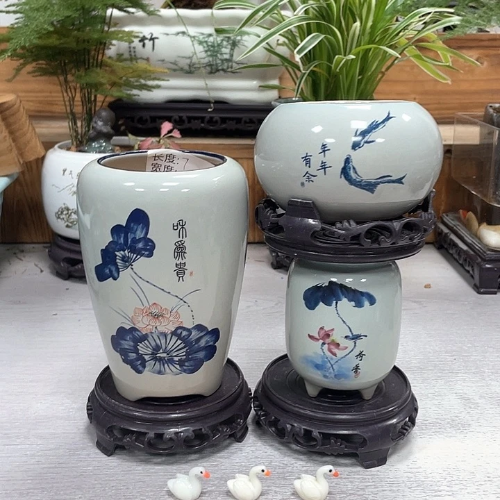 陶瓷花盆紫砂花盆抢购