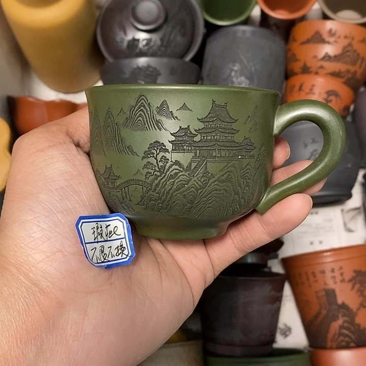 紫砂茶杯瑕疵不退不换