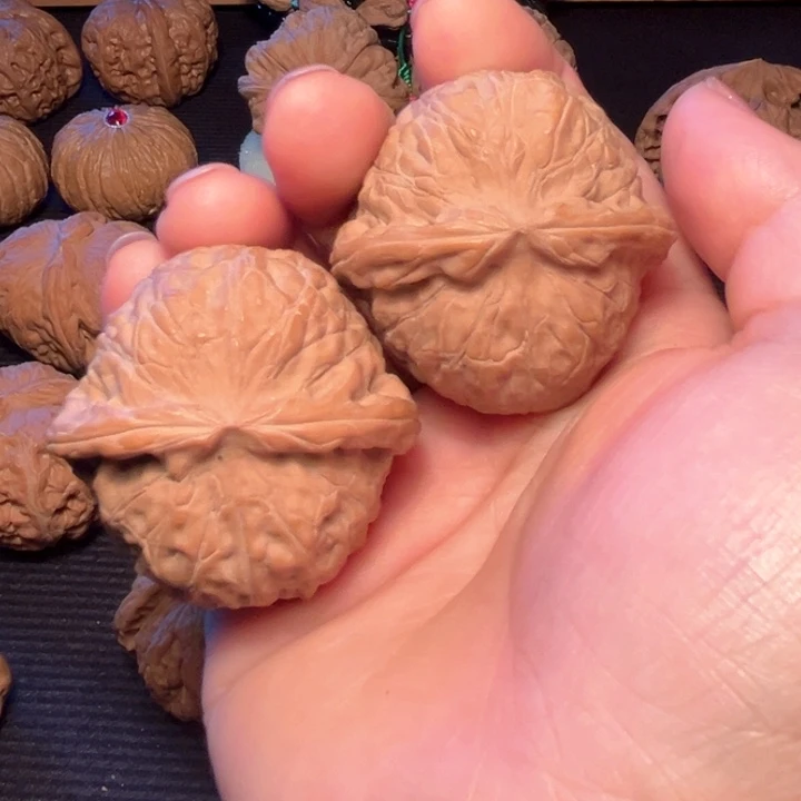 文玩核桃把件南瓜墩43