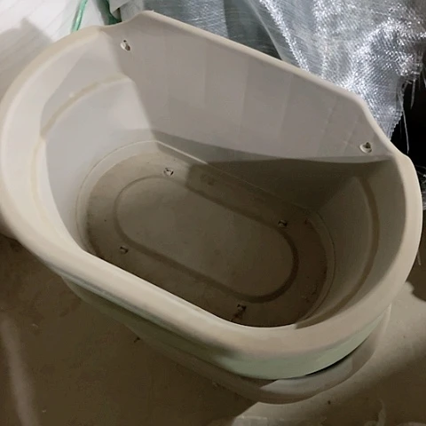 树脂微瑕壁挂盆5个➕钩