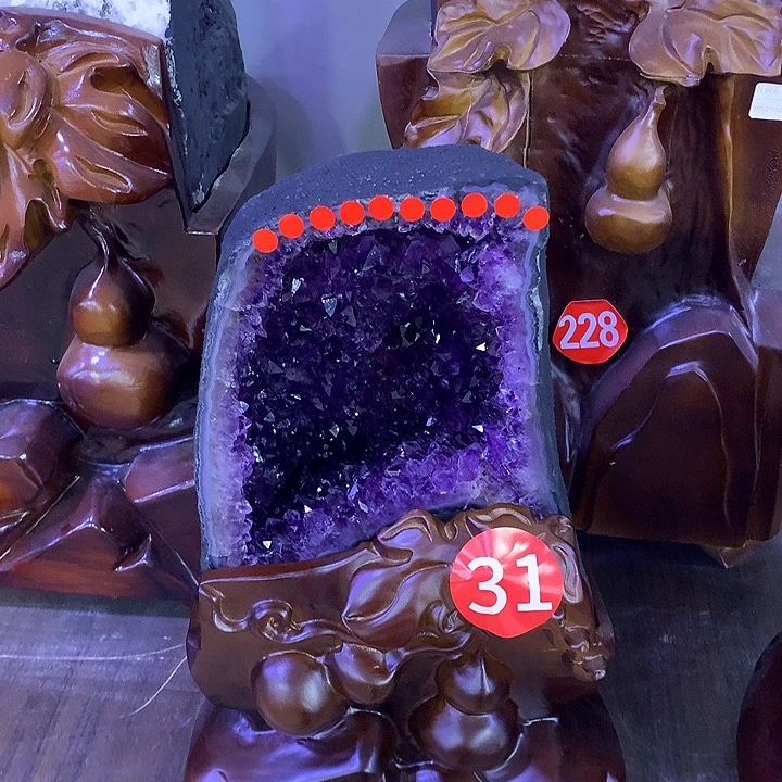 未镶嵌大型摆件（非配饰）紫晶