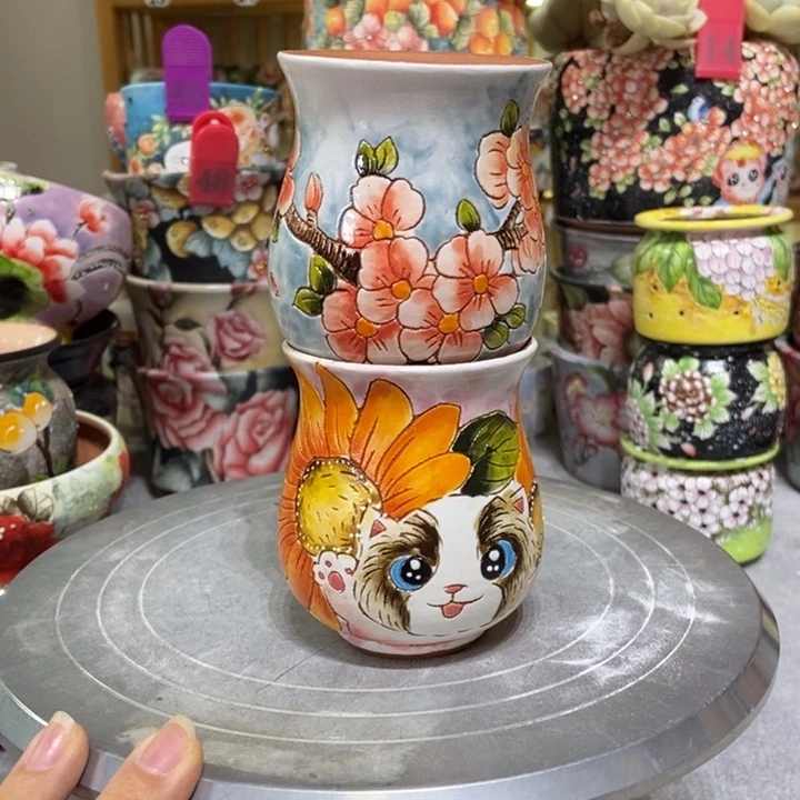 景德镇艺术手绘作品