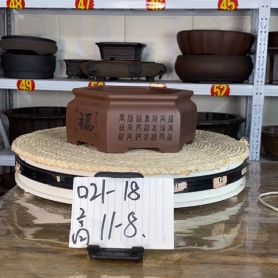 花盆紫砂宜兴紫砂花盆产地直销