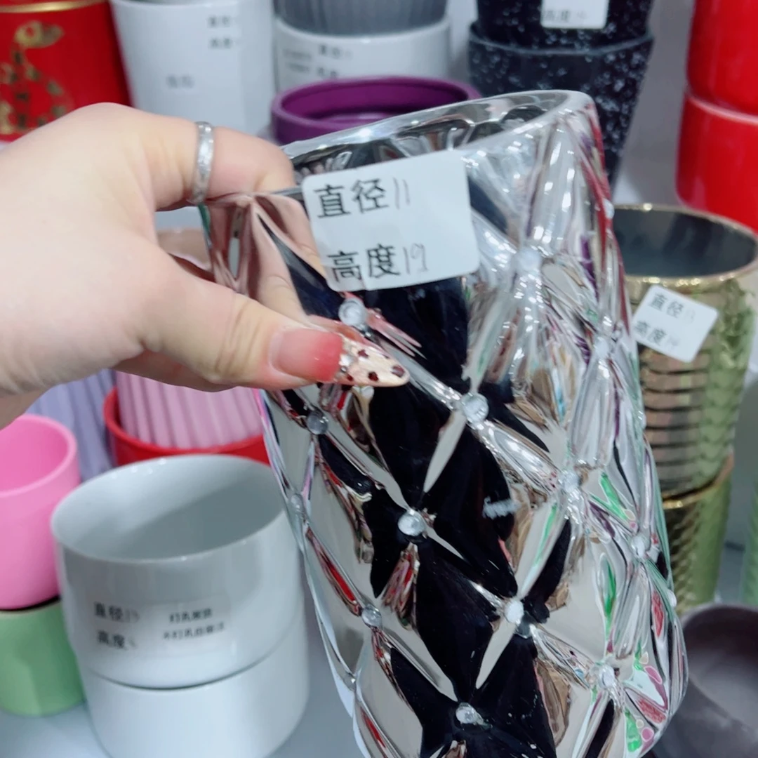 有孔，陶瓷花盆满10米包邮发货