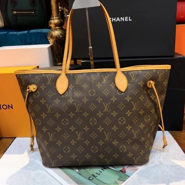 95新 LouisVuitton/路易威登 LV老花nf单肩包 无子包 25120047-02