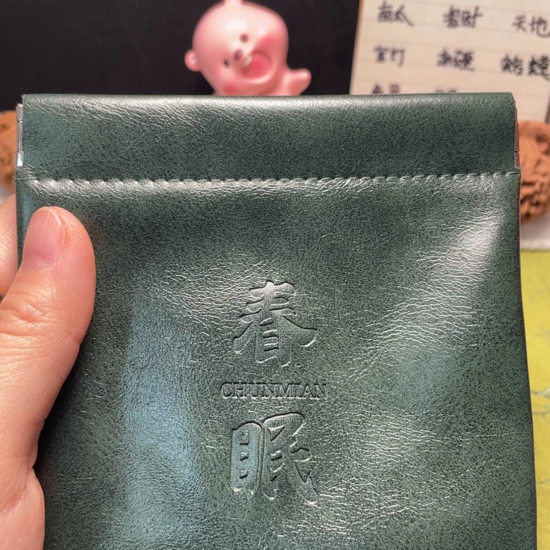 吊坠文玩核桃墨绿