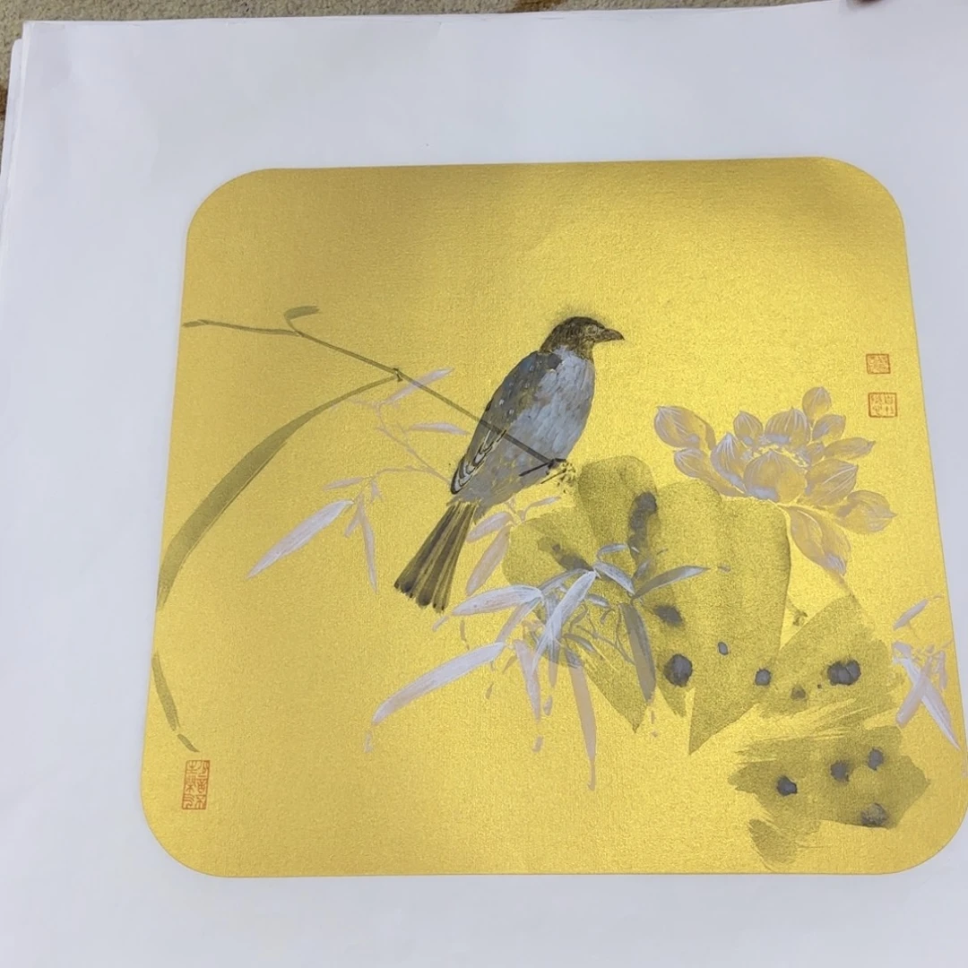 国画国画老师作品刘
