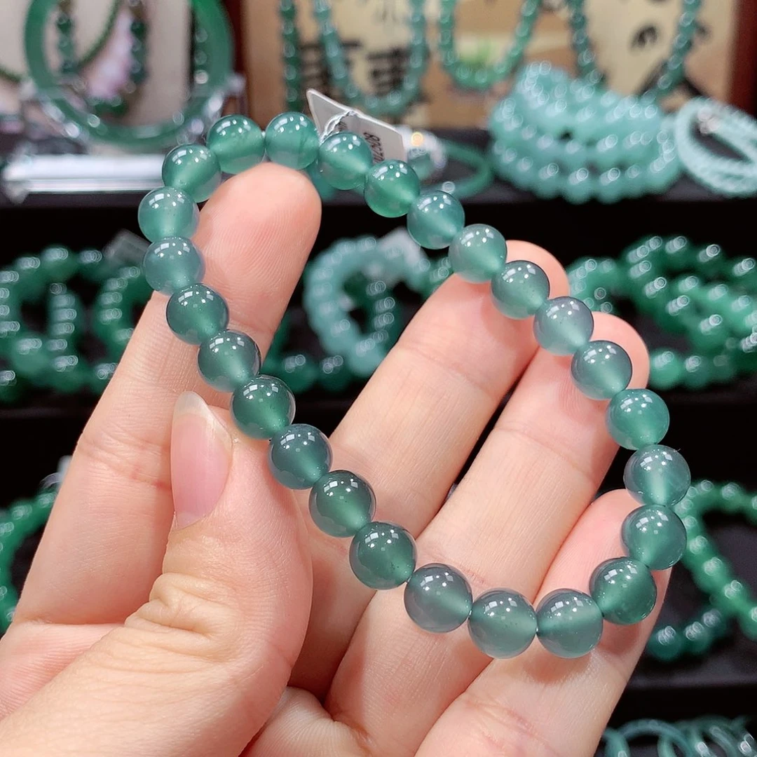 翡翠未镶嵌手链卡8