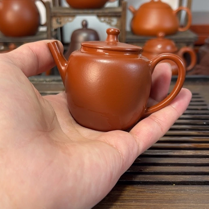 紫砂茶壶原矿紫砂手工制作