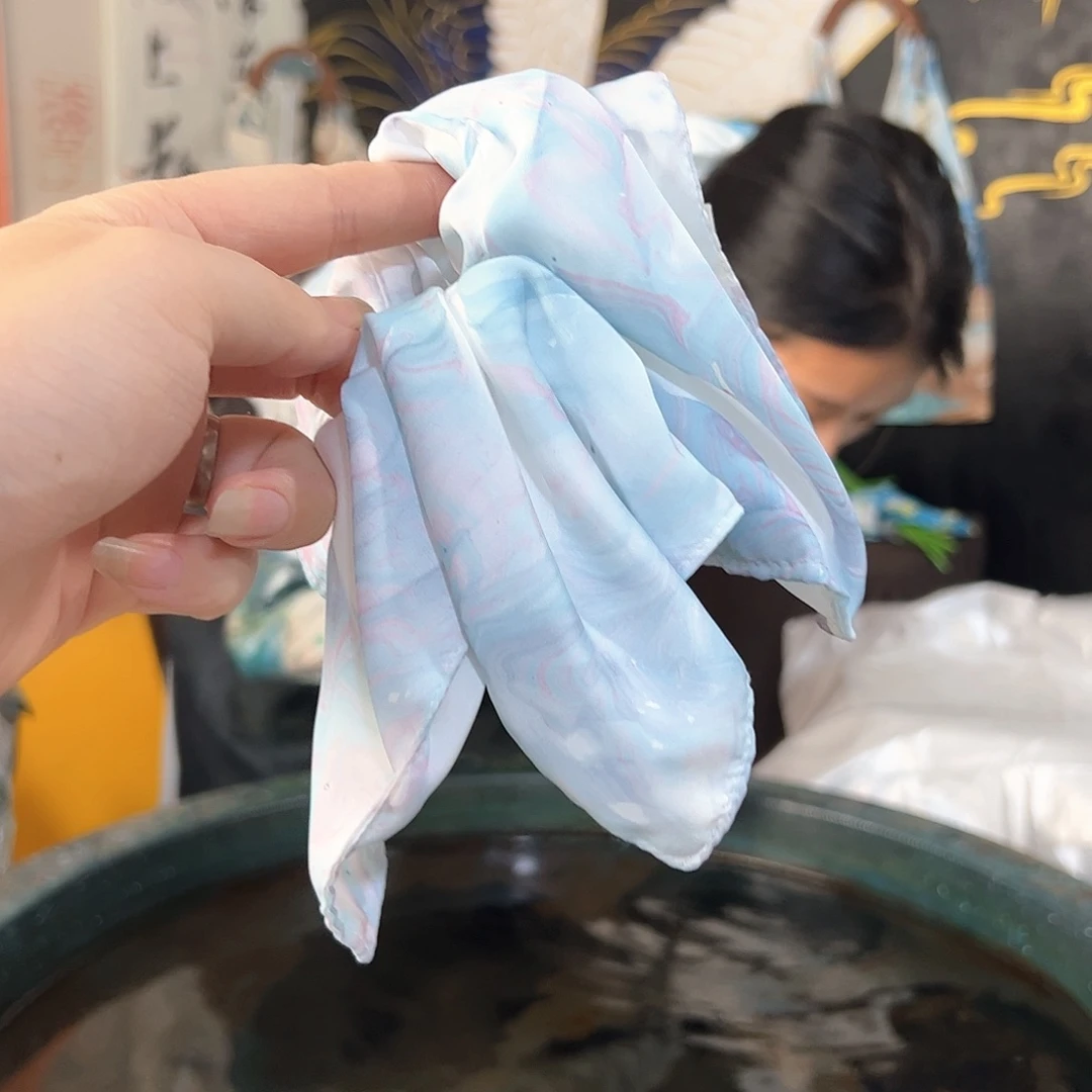 030缎面发圈手作饰品