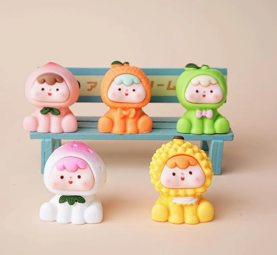【对对碰】二代水果崽崽DIY树脂小摆件 默认微瑕