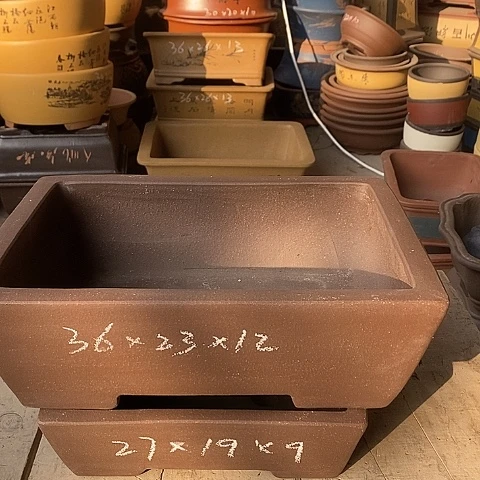 紫砂花盆紫砂茶具配件套装的