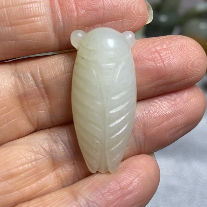 和田玉（糖玉）颈饰未镶嵌