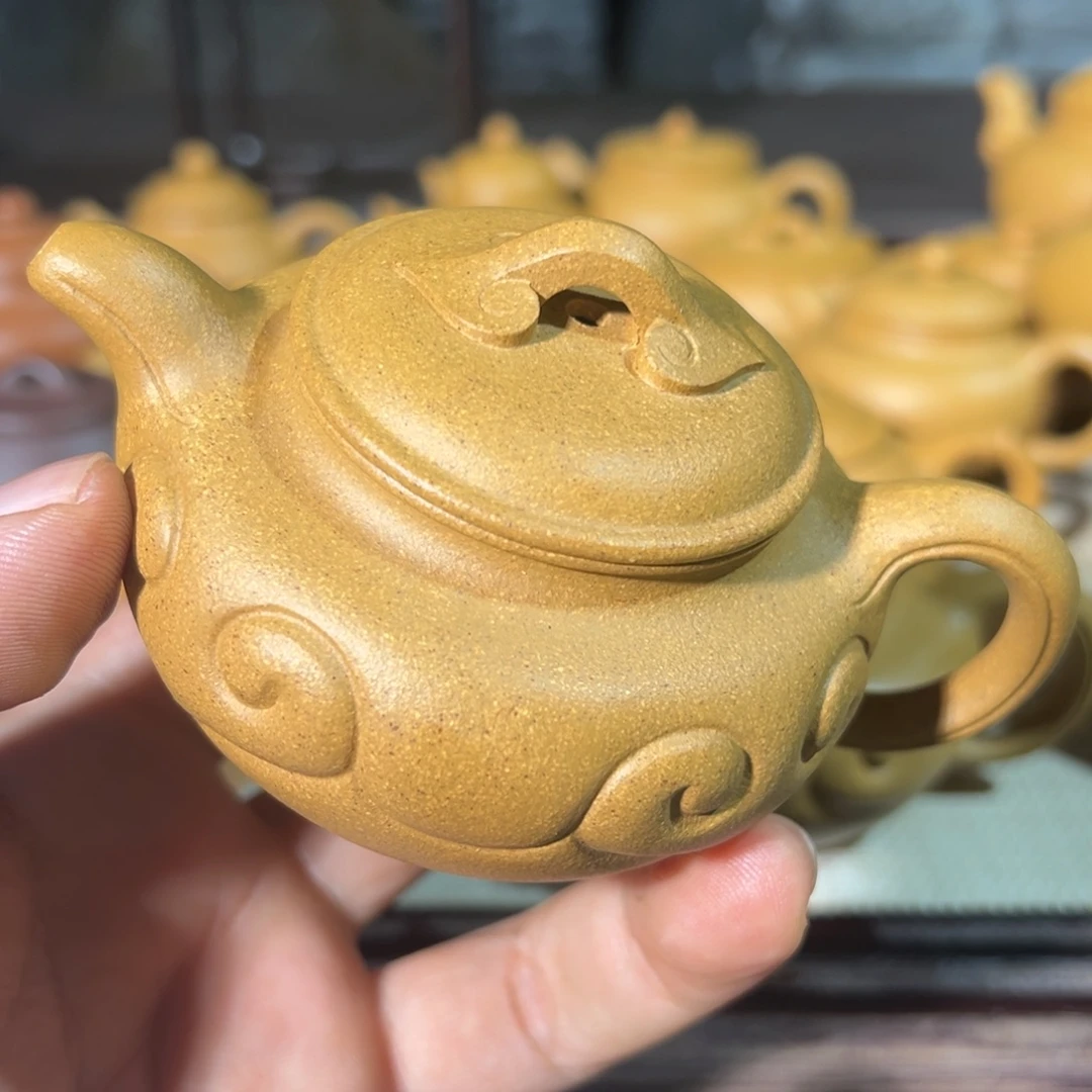 用***5紫砂茶壶手工制作