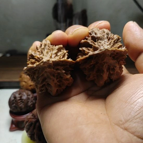 阿***行文玩核桃把件东北野生文玩核桃