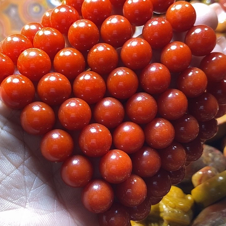 小***镁玛瑙/玉髓未镶嵌手链