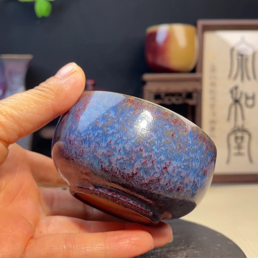 休***息其他钧瓷纯手工 主人杯