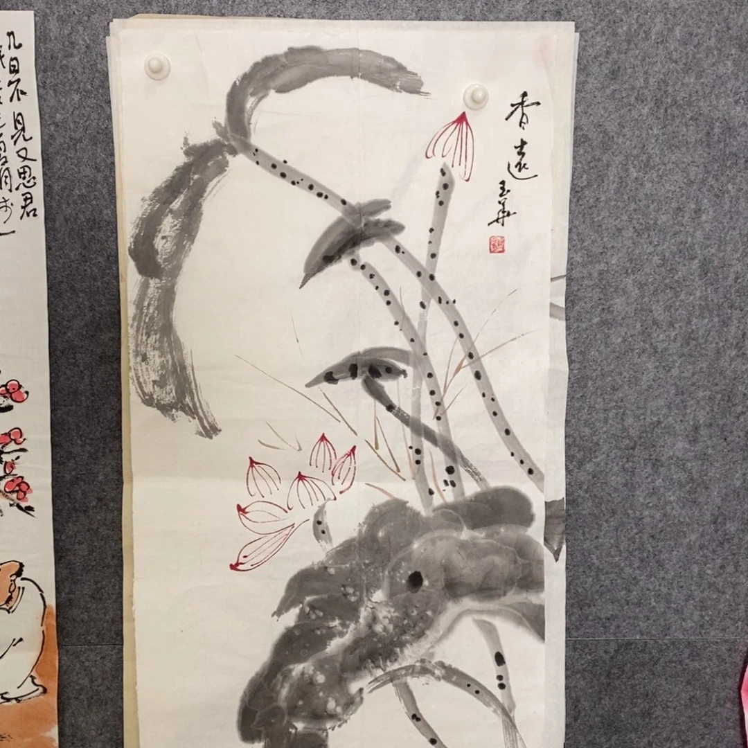 国画手写手绘国画作品1