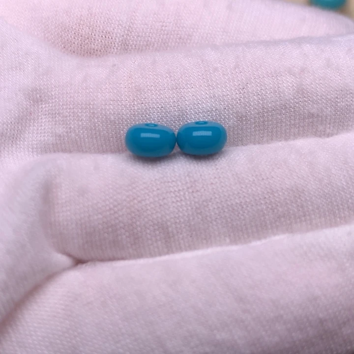 绿松石未镶嵌绿松石隔珠7.2