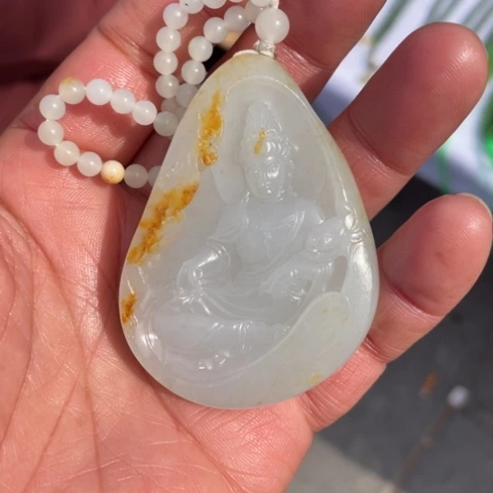 和田玉套链未镶嵌