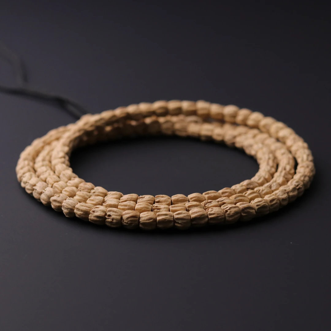 S6594-1【苏坡臻顺】热振直筒极顺满芽108柏香手串 （送工具）