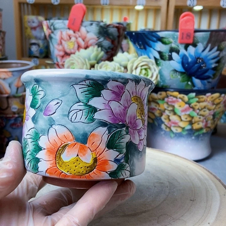 景德镇艺术手绘作品