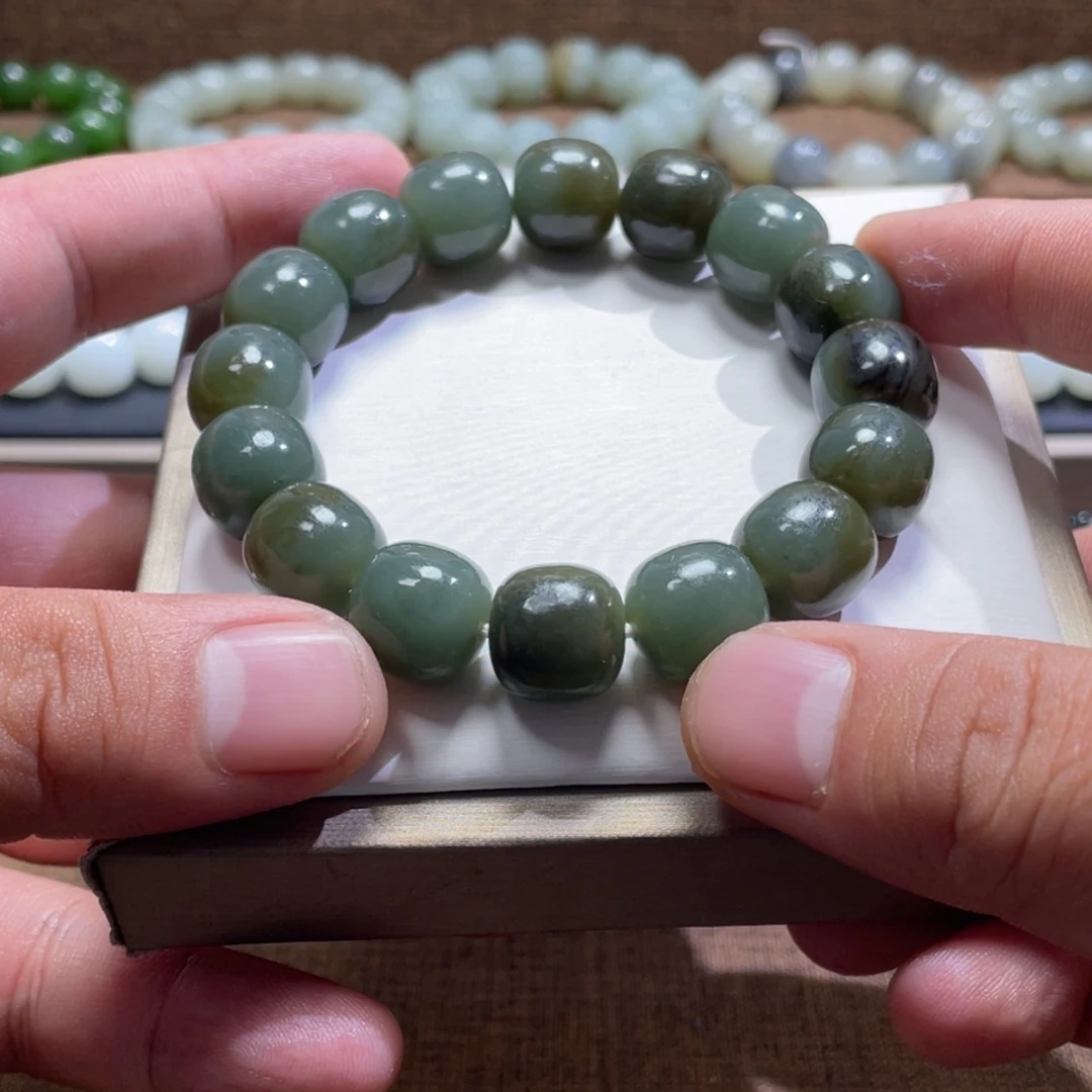 未镶嵌手链和田玉（白玉）